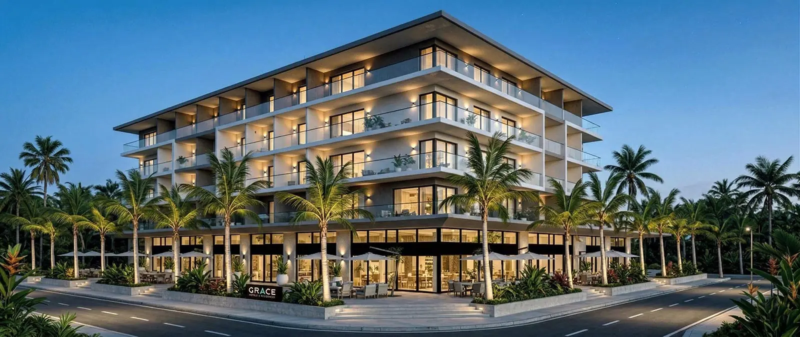 Azure Grace Bay exterior